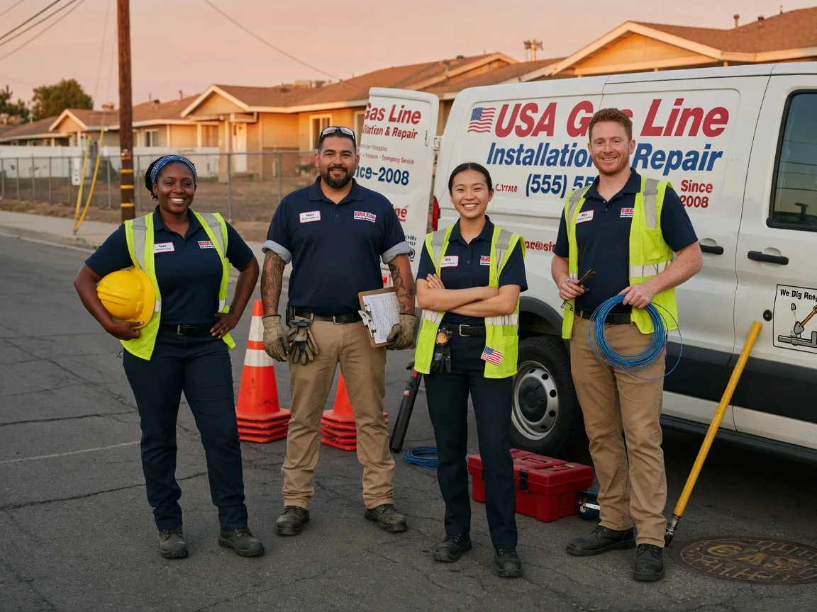 Gas Line Installation company in Pecks Mill, WV